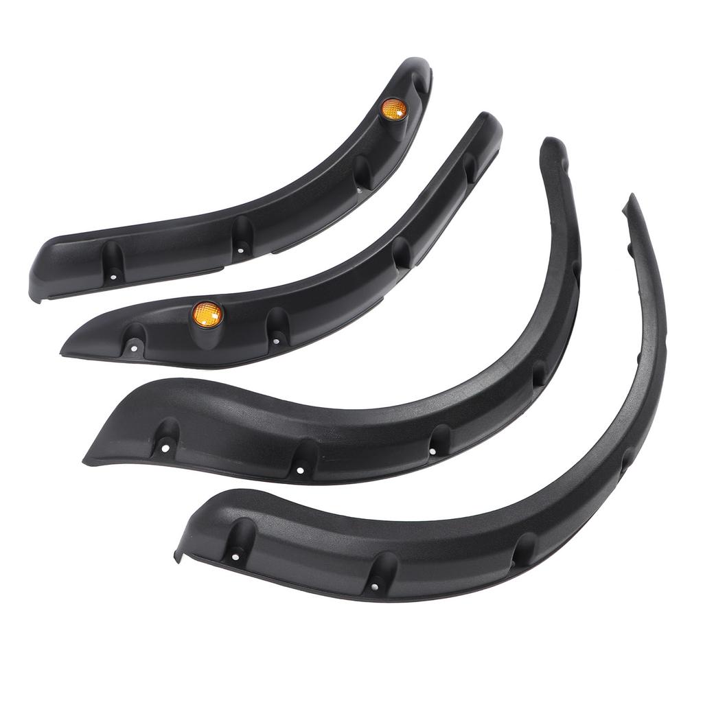 4Pcs Golf Cart Mud Guard Flares Protective Mud Flap Flares Replacement for Club Car Precedent 2004 and Later