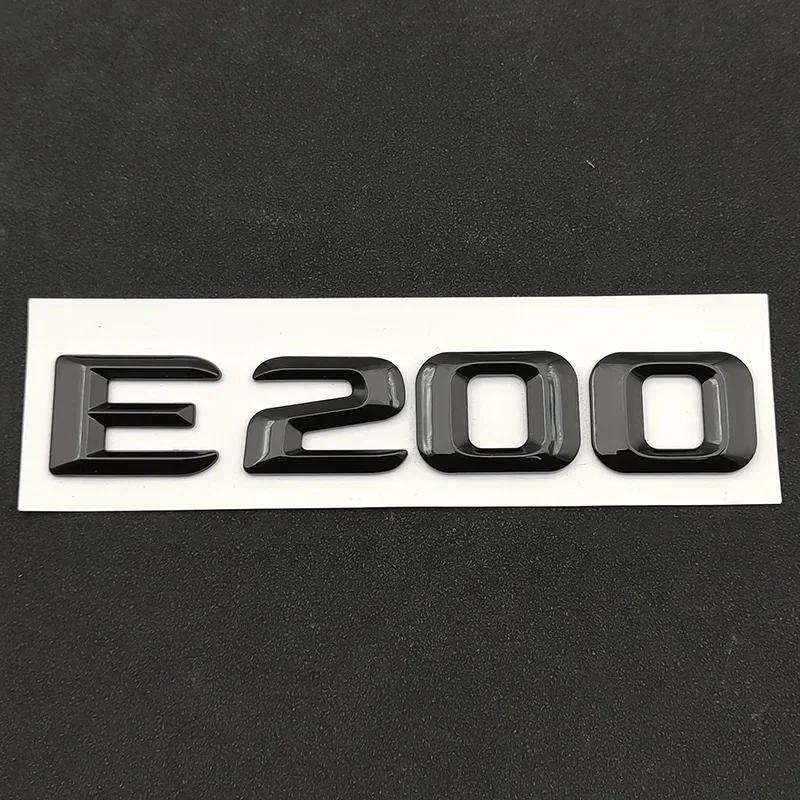 Car Trunk Letters Logo Emblem Badge Decals Sticker for Mercedes Benz E Class E200 E220 E230 E250 E260 E300 E350 E400 W212 W213