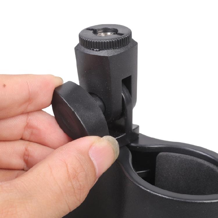 Multipurpose Microphones Grip Clip Holder Spring Mechanism for Holding Objects Diameter 33mm to 60mm Use