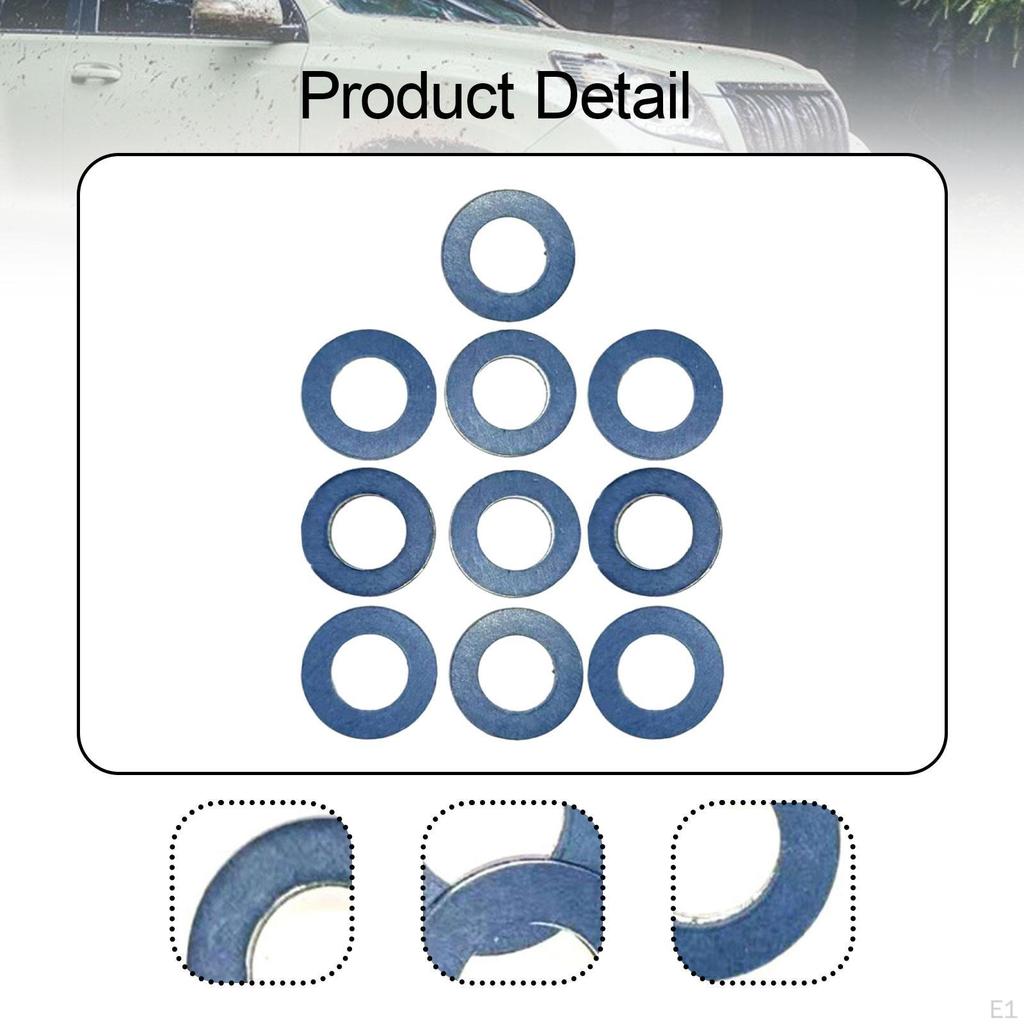 10x Oljepluggpakning Premium 9043012031 90430-12031 for Toyota RAV4 Reiz
