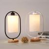 Lampe LED e27 nordique Simple, 2022 Original, pour chambre à coucher, bureau, maison, Base en bois, veilleuse de lecture, 1 pièce