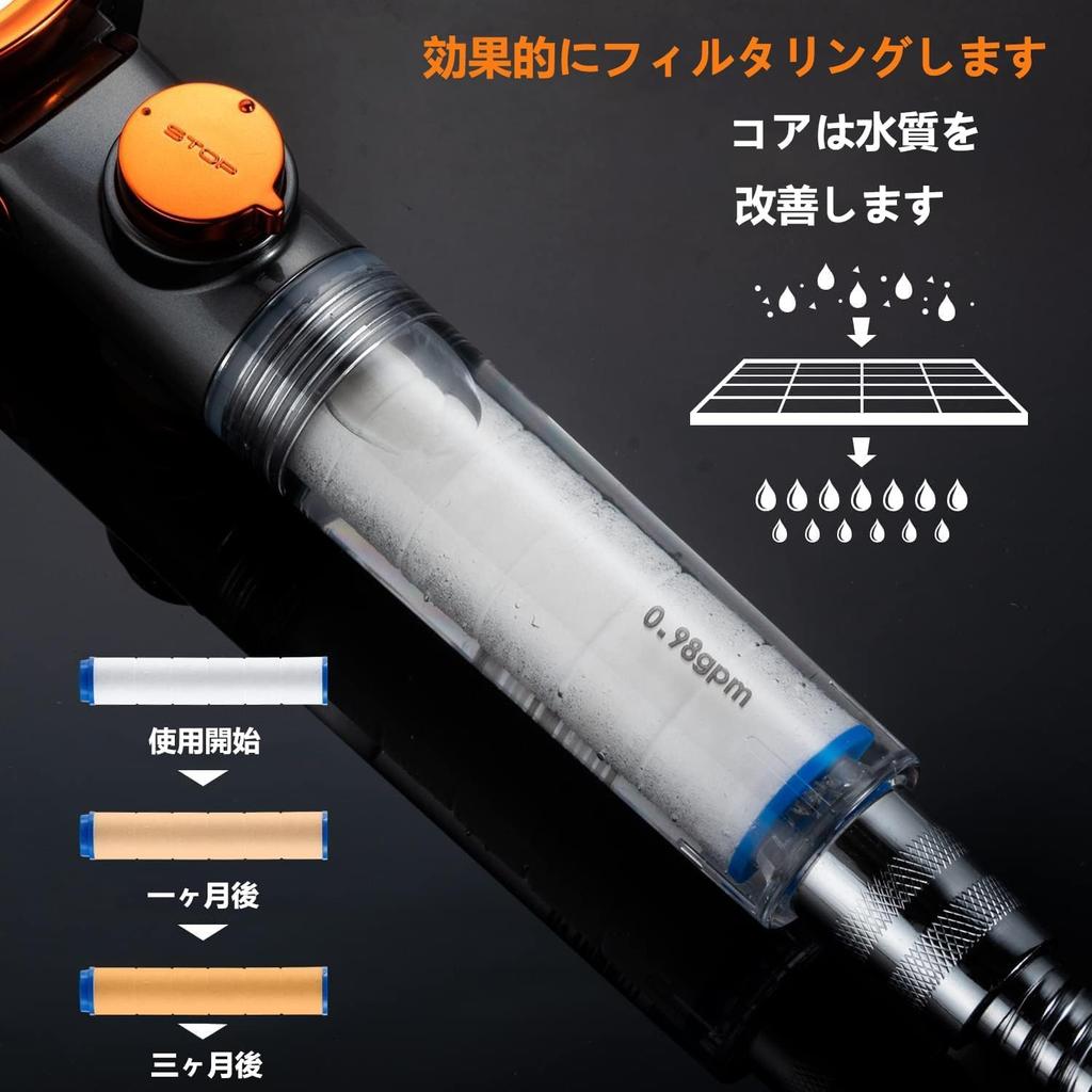 Shower Head Rinimie Ultimate Improved Shower Head Chlorine Removal Shower Mode Shower High Water Pressure Shower Head Up To Water Saving Rate Water