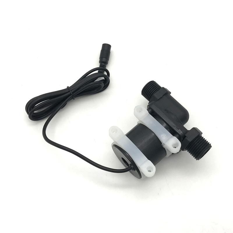 Javtop JT-750D DC 12V Wasserpumpe Bürstenloser Motor Pumpe 1/2'' 5/8'' Gewinde Max 7M 900L/H Ultra-leise Auto Waschen Garten Nutzung Pumpe