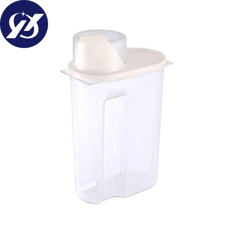 4 Stück Lebensmittelversiegelungsglas mit Deckel Haushaltsküchenaufbewahrungsdosen für Trockenfrüchte Snacks 1,9/2,5L