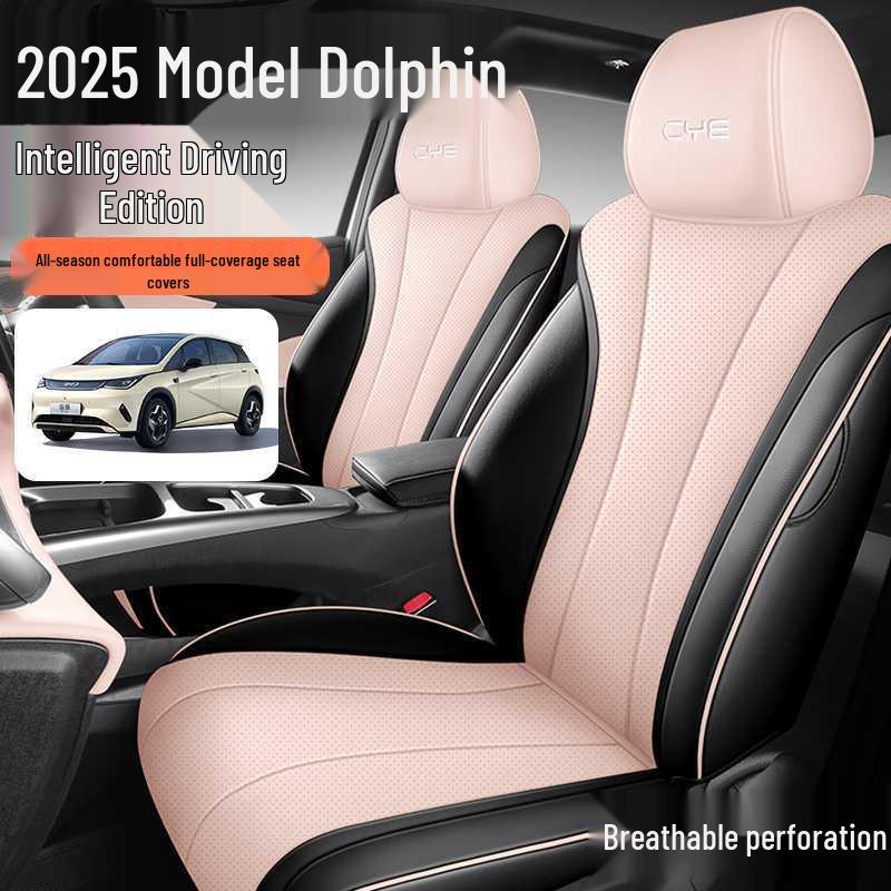 2025 BYD Dolphin Intelligent Driving Seat Covers - All-Season Universal Full Coverage Cushions