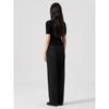 8seconds Wool Blend Long Straight Slacks Black