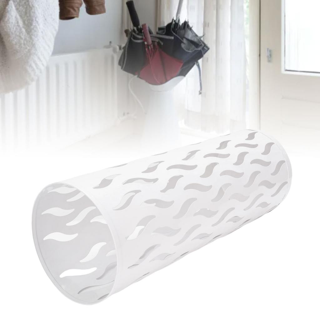 Metal Round Umbrella Holder for Entryway Umbrella S Shaped Hollow Out for Hotel