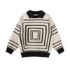 Korean Style Polo Collar Children's Sweater Retro Style Boys' Spring and Autumn Baby Knitwear Turn-Down Collar Trendy