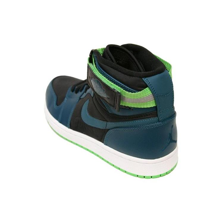 Jordan 1 High Strap Black Teal 342132-013