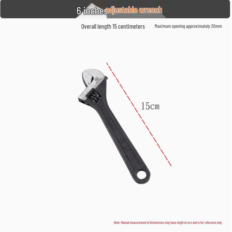JURONG Large Opening Adjustable Wrench