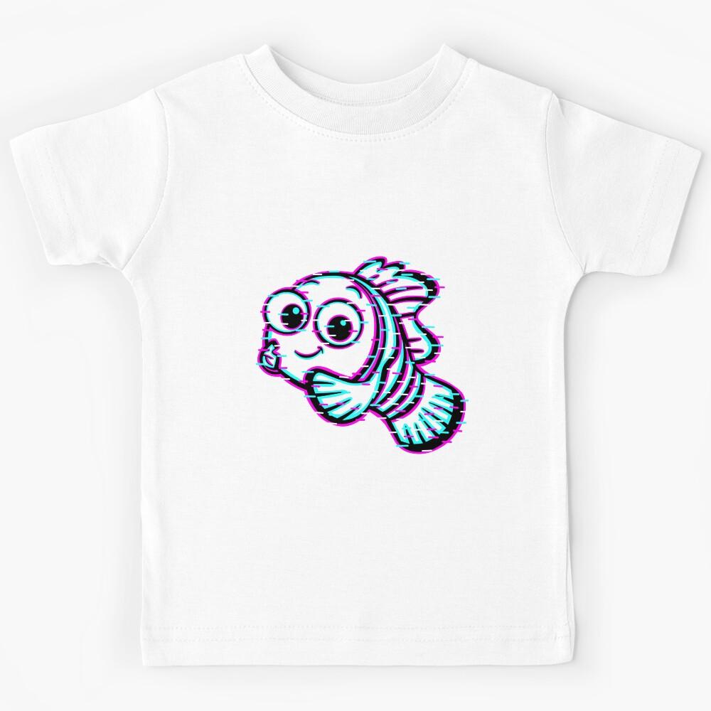 Glitch Nemo Kids T-Shirt 120