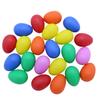 MaT Store MaracasEgg Shakers, Musical Instruments, Percussion, Egg-Shaped, 5 Colors, Set of 40