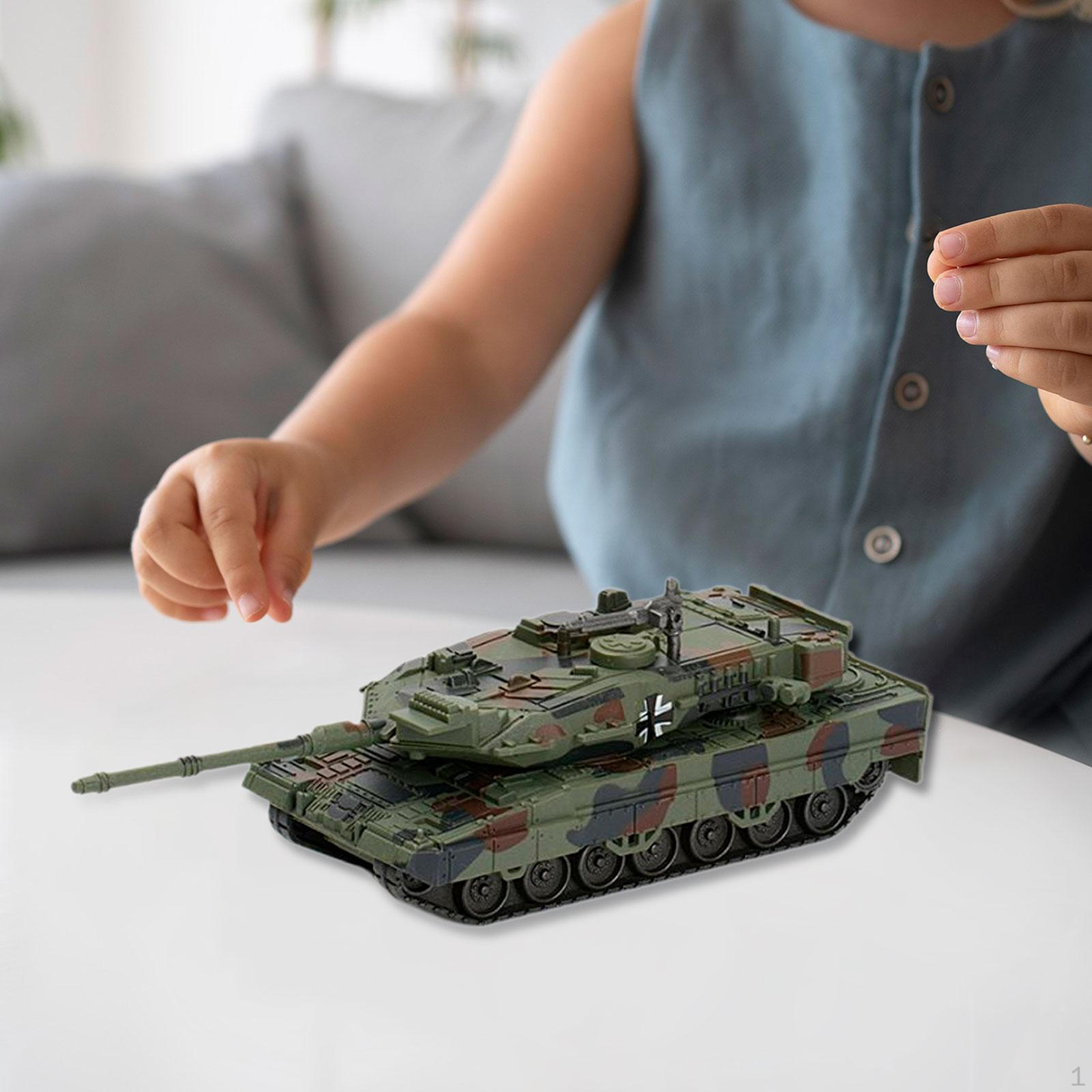 

1/72 Scale Tank Model - Collectible, Tabletop Decoration, Birthday Gift, Construction Simulation Toy Leopard 2