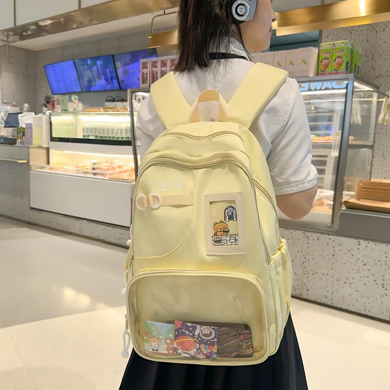 Студенческая школьная сумка большой емкости — фото 14