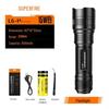 SupFire Rechargeable LED Flashlight Series