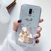 For Samsung Galaxy S9 S 9 Plus Phone Case Cartoon Back Cover Transparent Soft Silicone Flower Funda For Samsung s9 S9+ Cute Capa