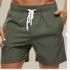 Holiday Swimming Beach Shorts Men's Quarter Shorts Breathable Waterproof Sports Casual Pants