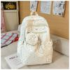 Japanese Ins Wind Star Backpack High Value Sweet Girl Backpack Large Capacity Light Student Backpack