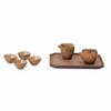Wanqiantang Minimalist Kung Fu Stone Tea Set with Tray