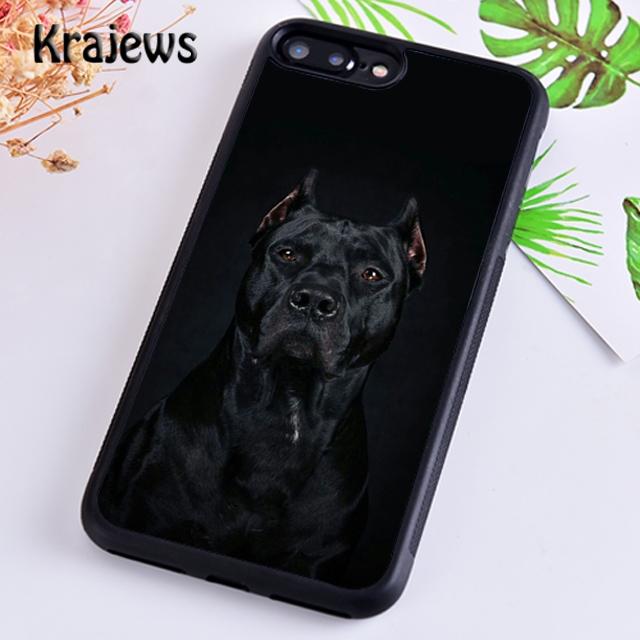 Krajews Italienische Cane Corso Mastiff Hunde Telefon Fall Abdeckung Für iPhone 14 6s 7 8 plus X XR XS 11 12 13 pro max Samsung S21 S22ultra