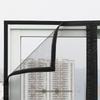 Mosquito Proof Zipper Screen Window Self Installing Non Perforated Mesh with Multiple sizes,Thin Mesh Invisible Gla Curtains
