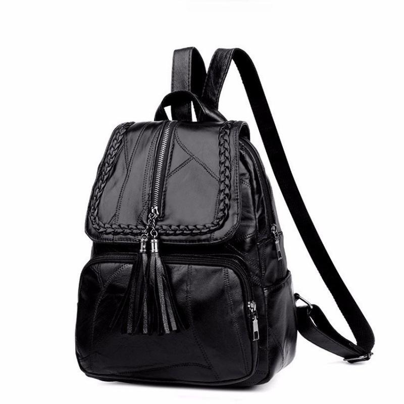 

Trendy Women s Outdoor Backpack Breathable And Shockproof Pu Material Ideal For Casual Travel 20-35l Capacity