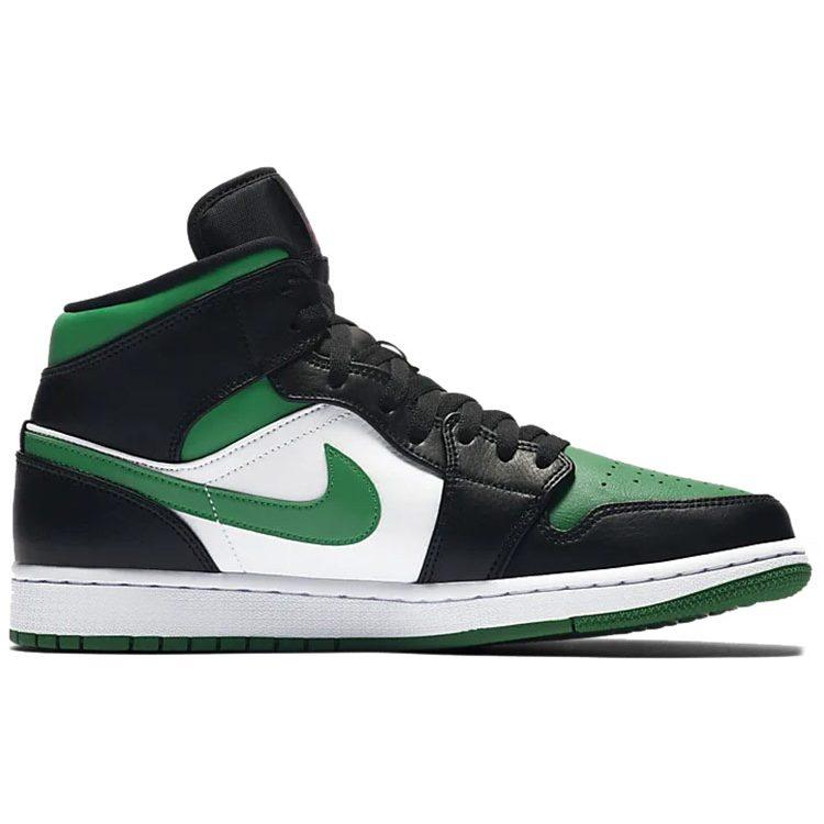 Jordan 1 Mid 'Green Toe' 554724-067