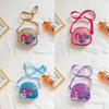 Stylish Korean Version Girl's Crossbody Bag With Shimmering Sequins Ideal For Toddlers