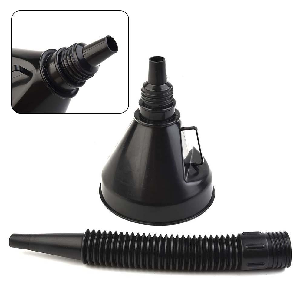 Pour Funnel Refueling 5inch Spout Black Car Diesel