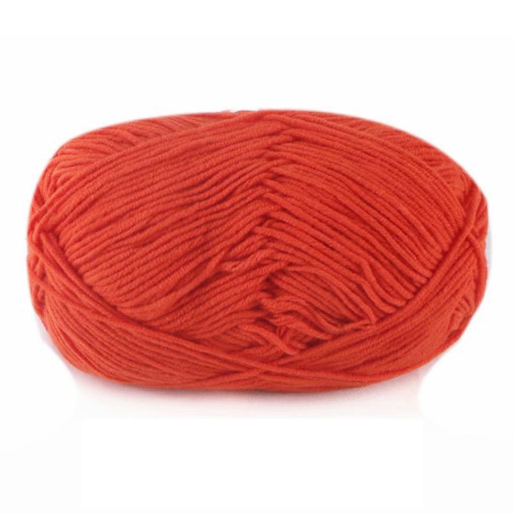 Crochet Yarn Sweater Scarf Gloves Toys Bundle Crafts Gifts Threads Durable Skeins Set Arts 4-Ply for Knitters Beginners Parties
