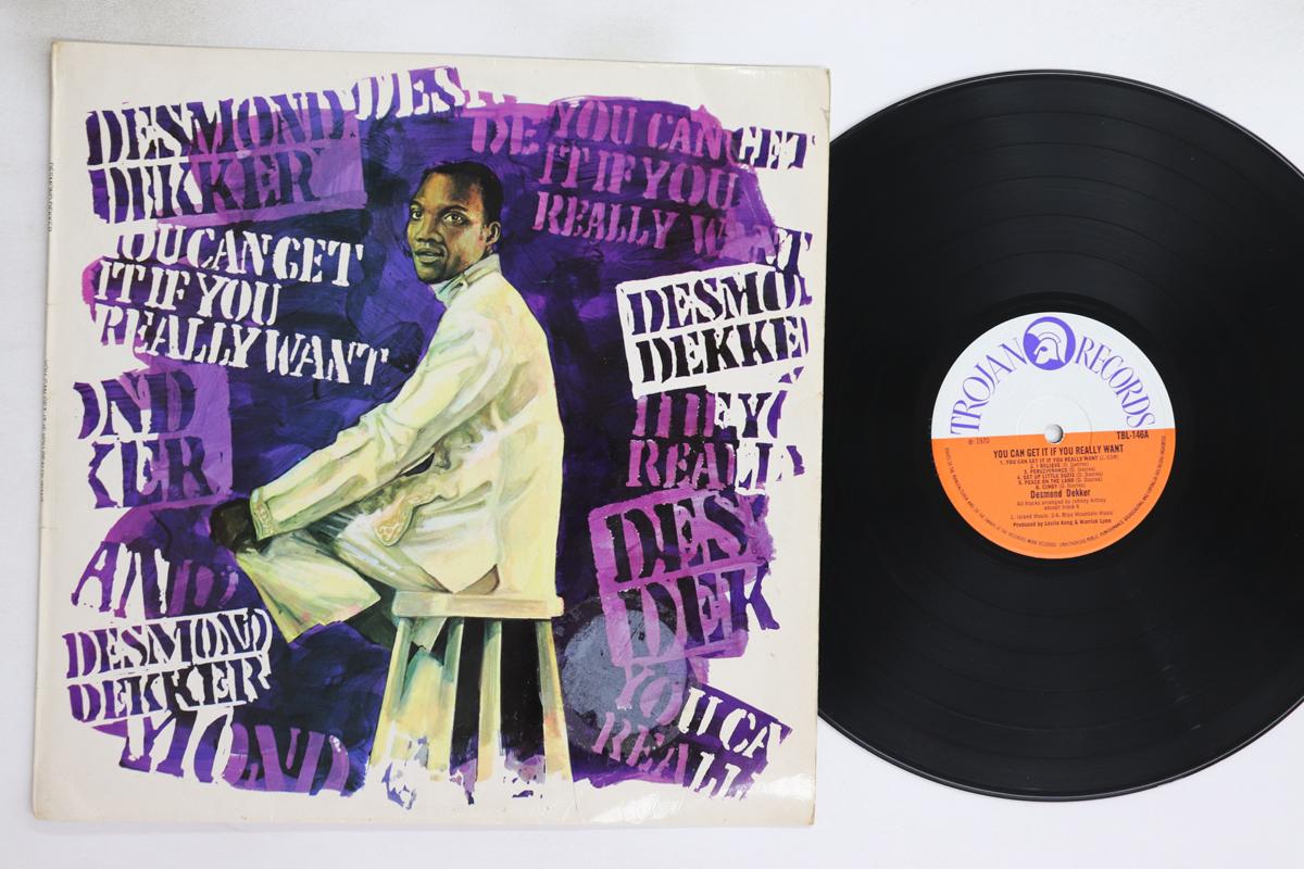 

LP Пластинка DESMOND DEKKER You Can Get It If You Really Want TBL146 TROJAN 1970 UK Регги Ска Даб Б/У