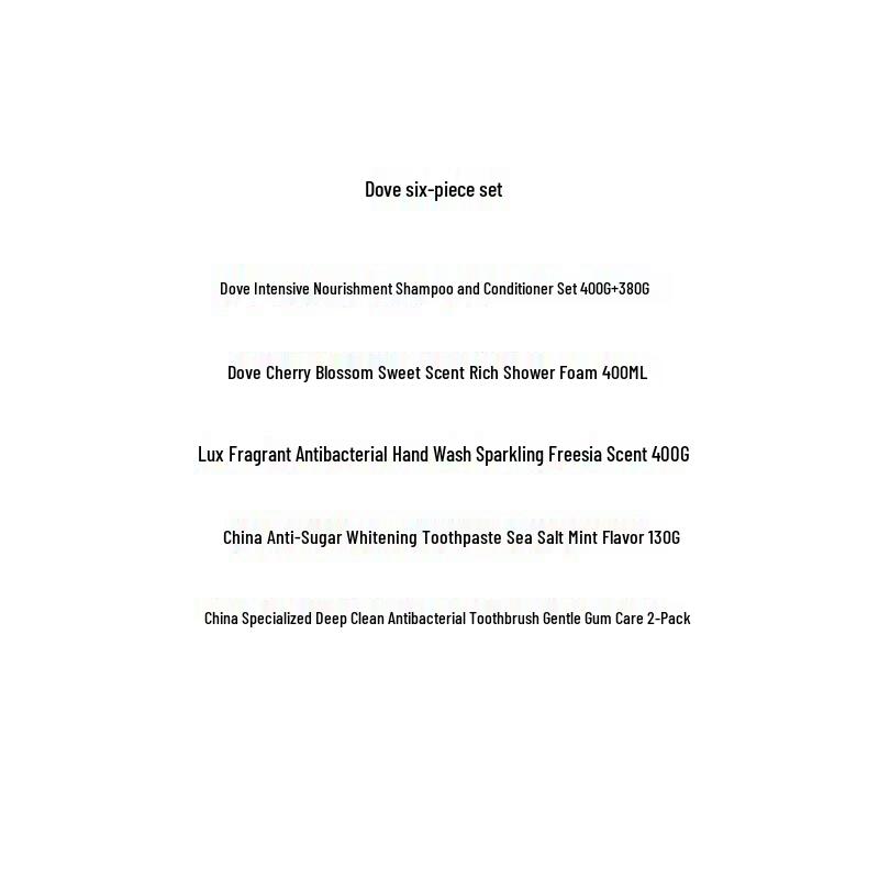 Dove Hair Care & Dental Hygiene Gift Set