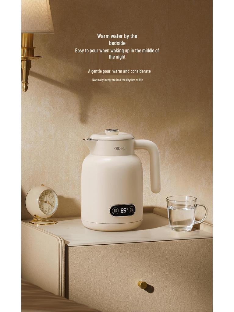 OIDIRE Smart Electric Kettle: 316 Stainless Steel, Thermostatic, Automatic Heat Preservation, Ideal for Brewing.