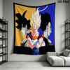 Vegito Wall Tapestry Aesthetic Wall Hanging Printed Fabric Blanket Decorative Tapestries For Bedroom Living Room Home Decor