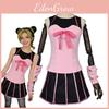 Jojos Bizarre Adventure Lucy Steel Cosplay Kleid Aus Polyesterstoff Für Anime Rollenspiel Fans