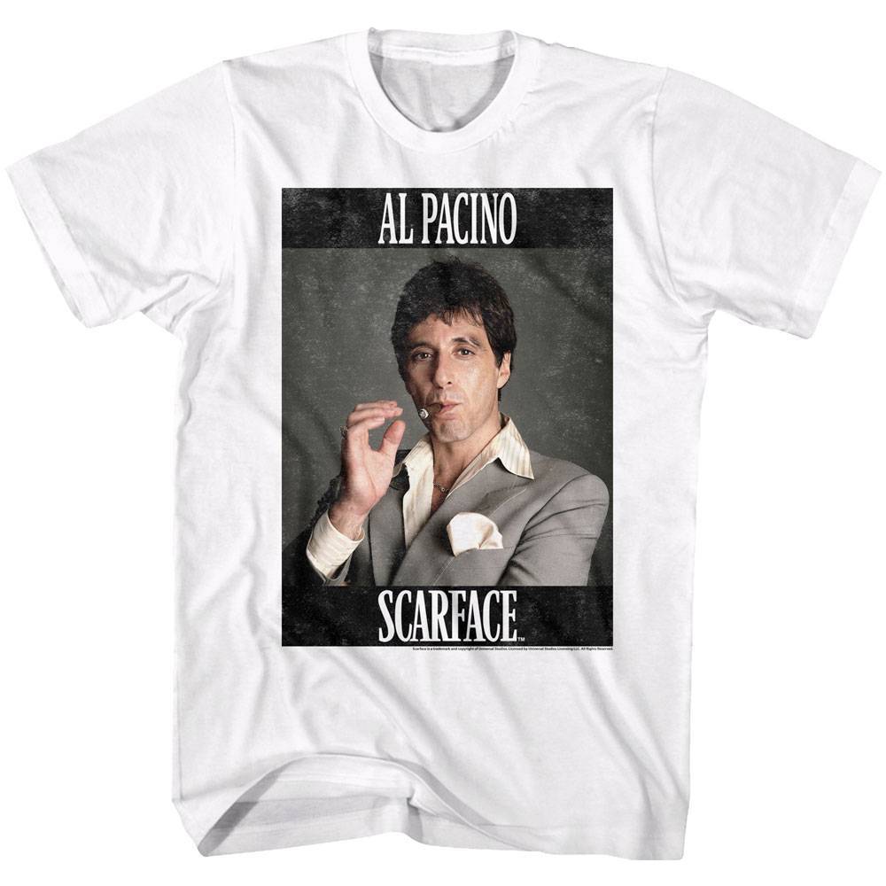 Scarface Al Pacino Portrait Men T Shirt S