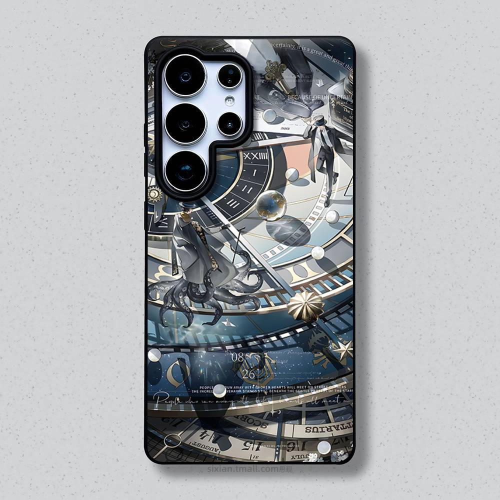 

L-Lord of M-Mysteries Phone Case For Samsung Galaxy A 91,80,73,72,71,53,52,51,22,5G Shockproof Soft Black Cover Samsung a535g