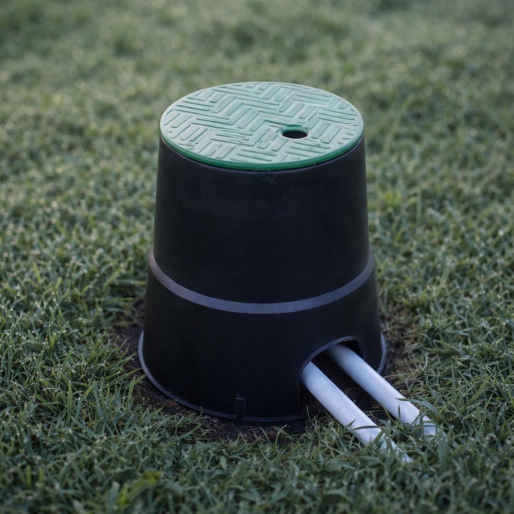 Sprinkler Valve Box Practical Premium Irrigation Valve Box Underground Valve Box with Lid for Garden Ground Grassland Farm Yard