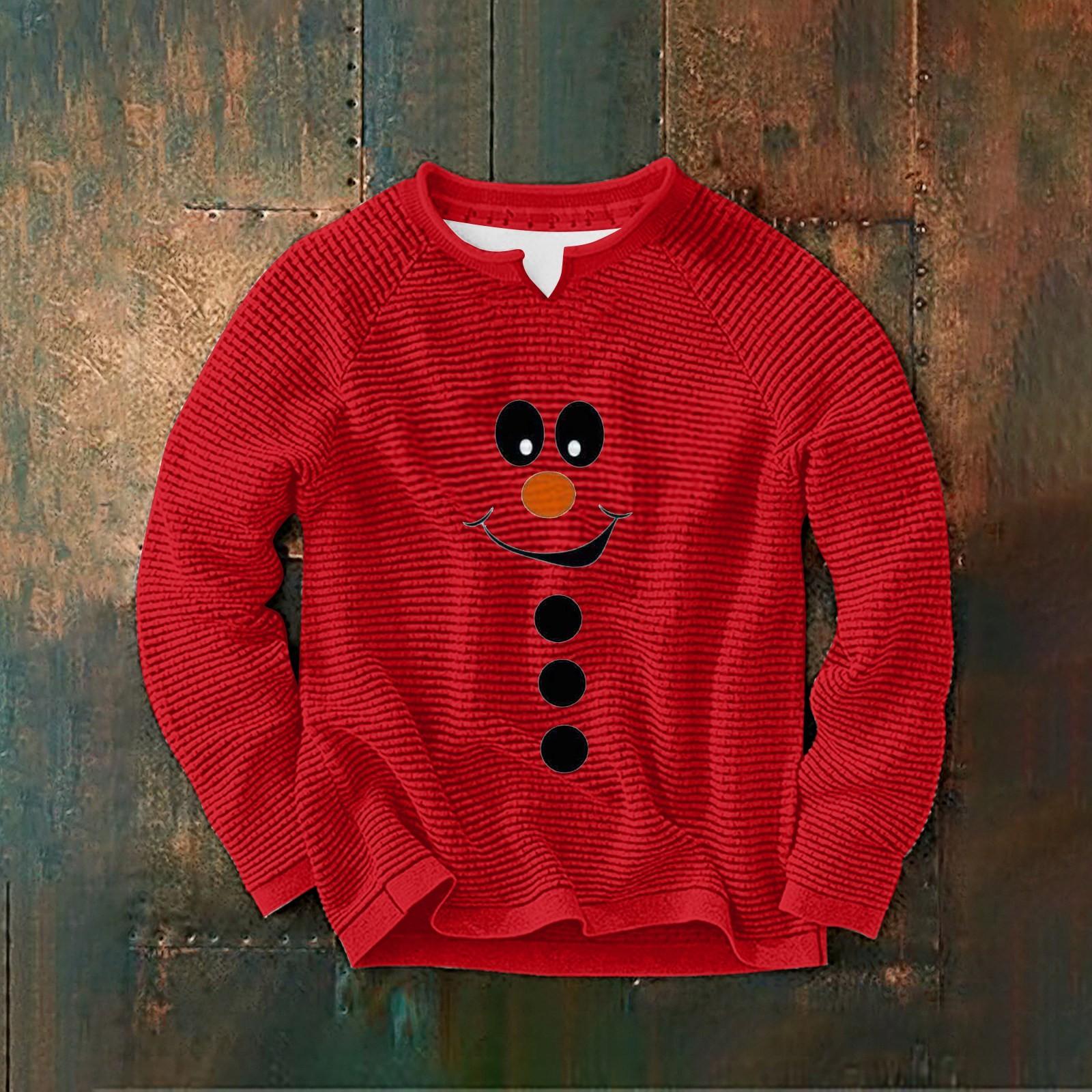 

Мужская толстовка с капюшоном свободного кроя с принтом кукурузного зерна и круглым вырезом M красный