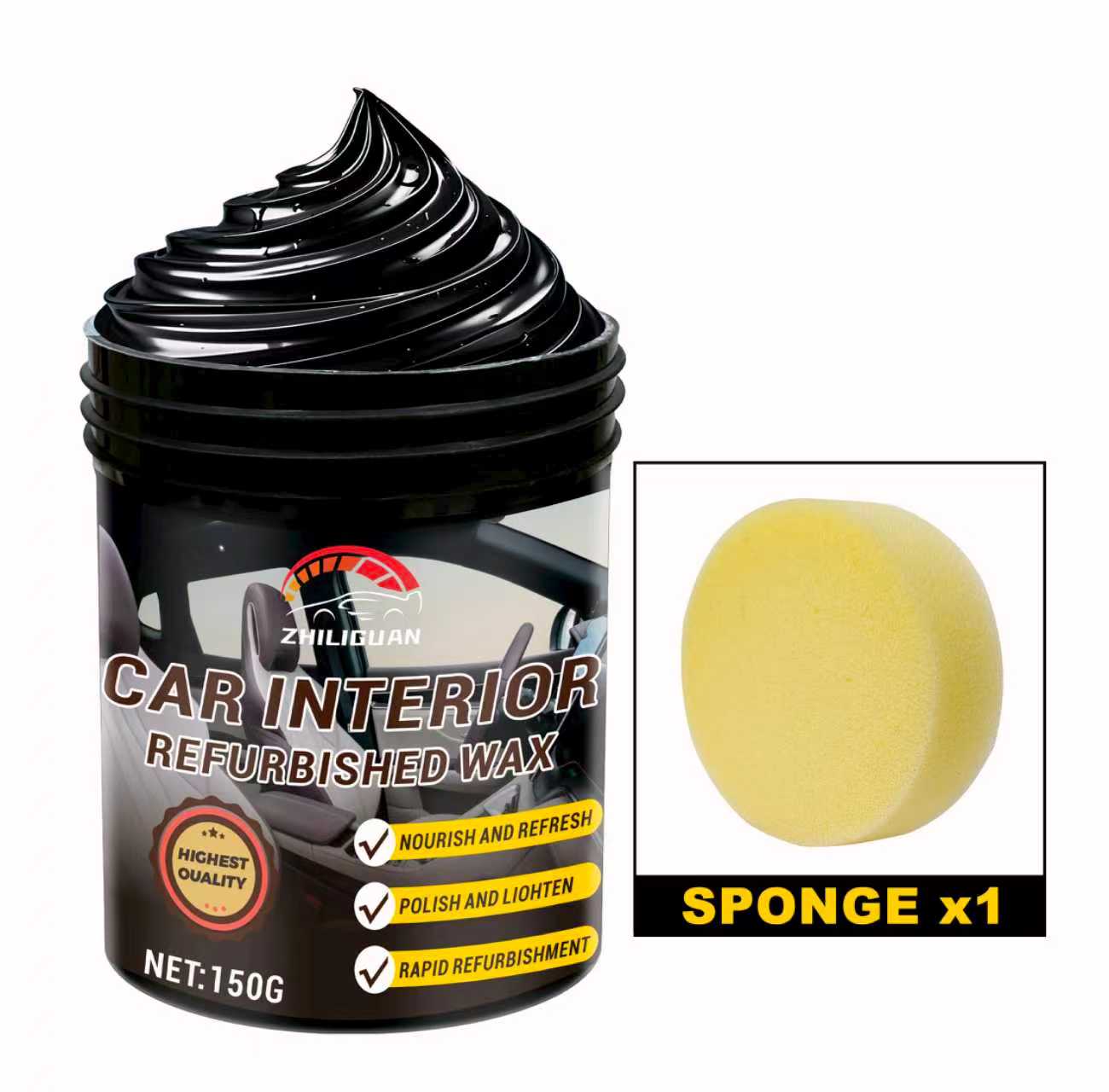 

Восстановитель черного пластика - Уникальная формула с красителем, держится 6+ месяцев - Восстанавливает заводской черный цвет пластиковой отделки - Защищает от УФ-излучения 150ml