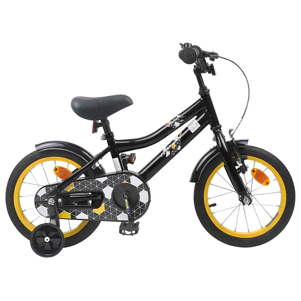 Kids  Bicycle 12 Inch for Ages 2 4 Black