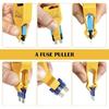 Automotive Tester Blade Puller Multi-Functional Car Checker Puller Removal Tool for Mini/Standard Blade