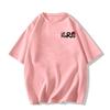 2025 Summer Women's Loose Fit Pure Cotton Oversized Short Sleeve T-shirt for Teens