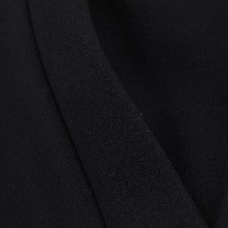 Womens Winter Short Wool Blend Coat With Stand Collar Button Front Casual Chic Outerwear