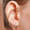 [Sv925] Dear Heart One-Touch Earring