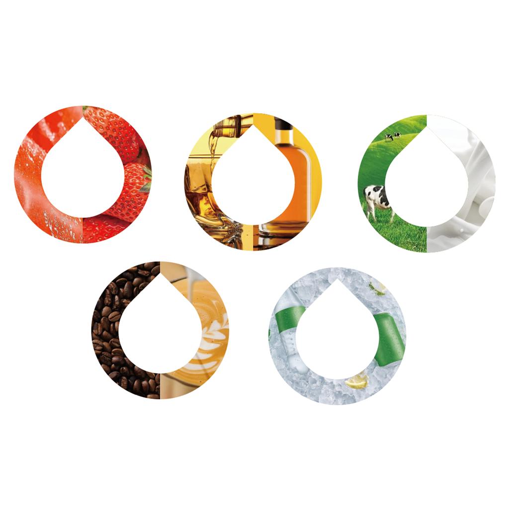 Air Flavor Pods Flavour Peach Scent Pods Used In Flavoured Water Bottle