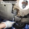 Engine Oil Plug Oil Plug Magnetic Engine Oil Drain Plug Heavy Duty Engine Parts Drain Plug Drain Nut Bolt M12x1.75/M14x1.5mm Car