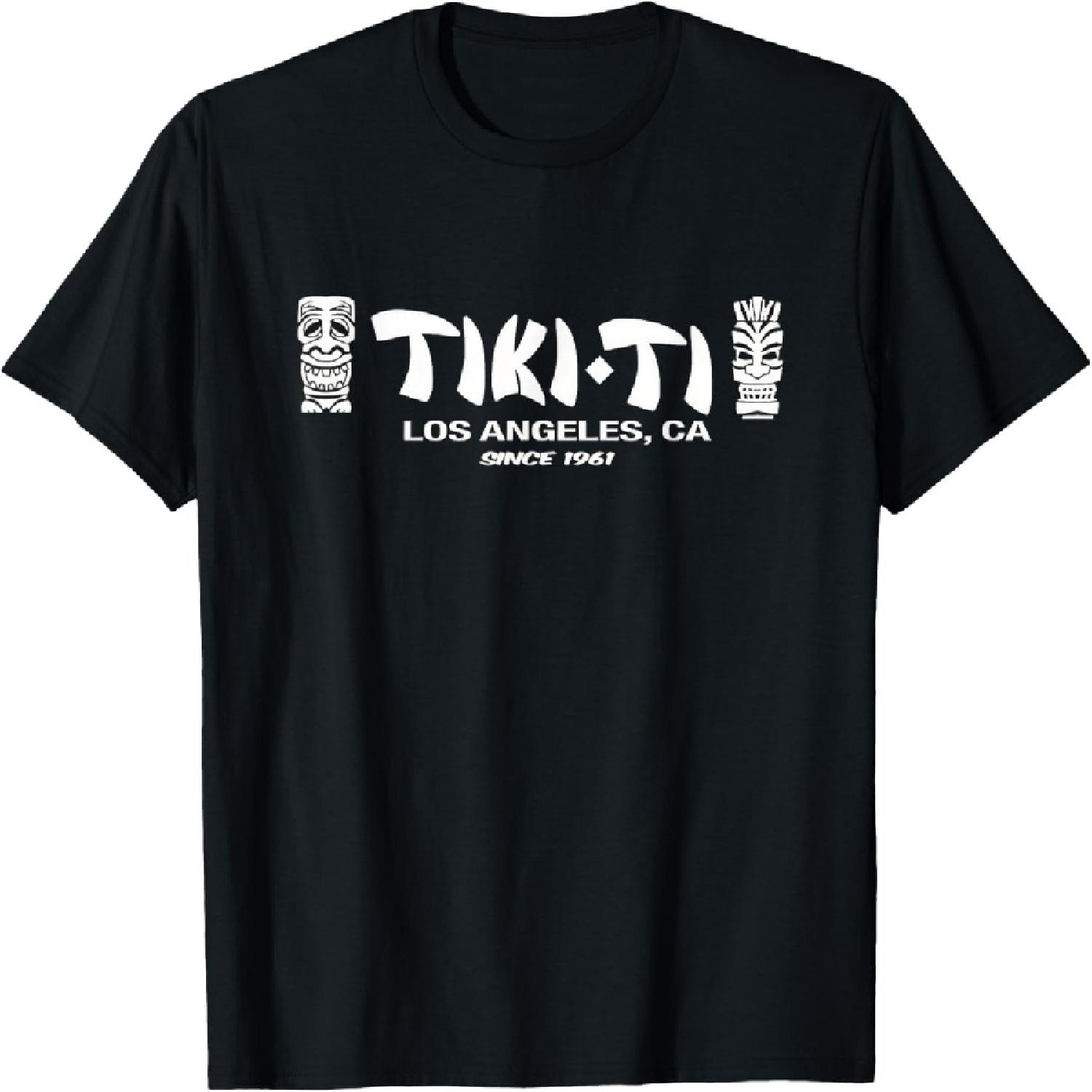 Tiki Ti Bar Los Angeles Retro Vintage T-Shirt XXXXXL разноцветный