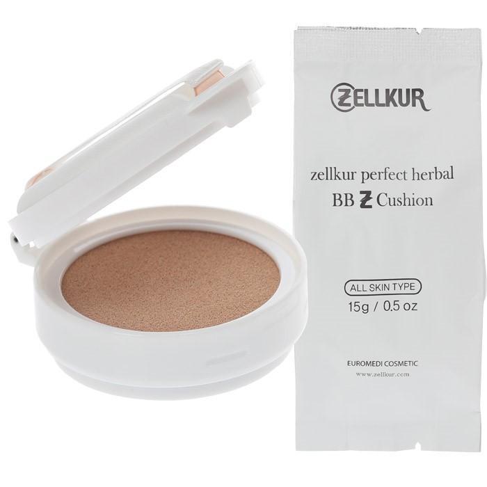 ZELLKUR BB Cushion 15ml (Refill) Cushion Pact Foundation Recommendation (2029797) 15mlx1ea
