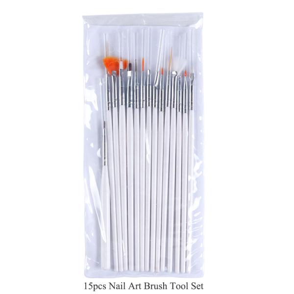 Akrylové štětce Manikúra Liner Malířské pero Přechodový štětec na kreslení Nail Art Tečkovací nástroje